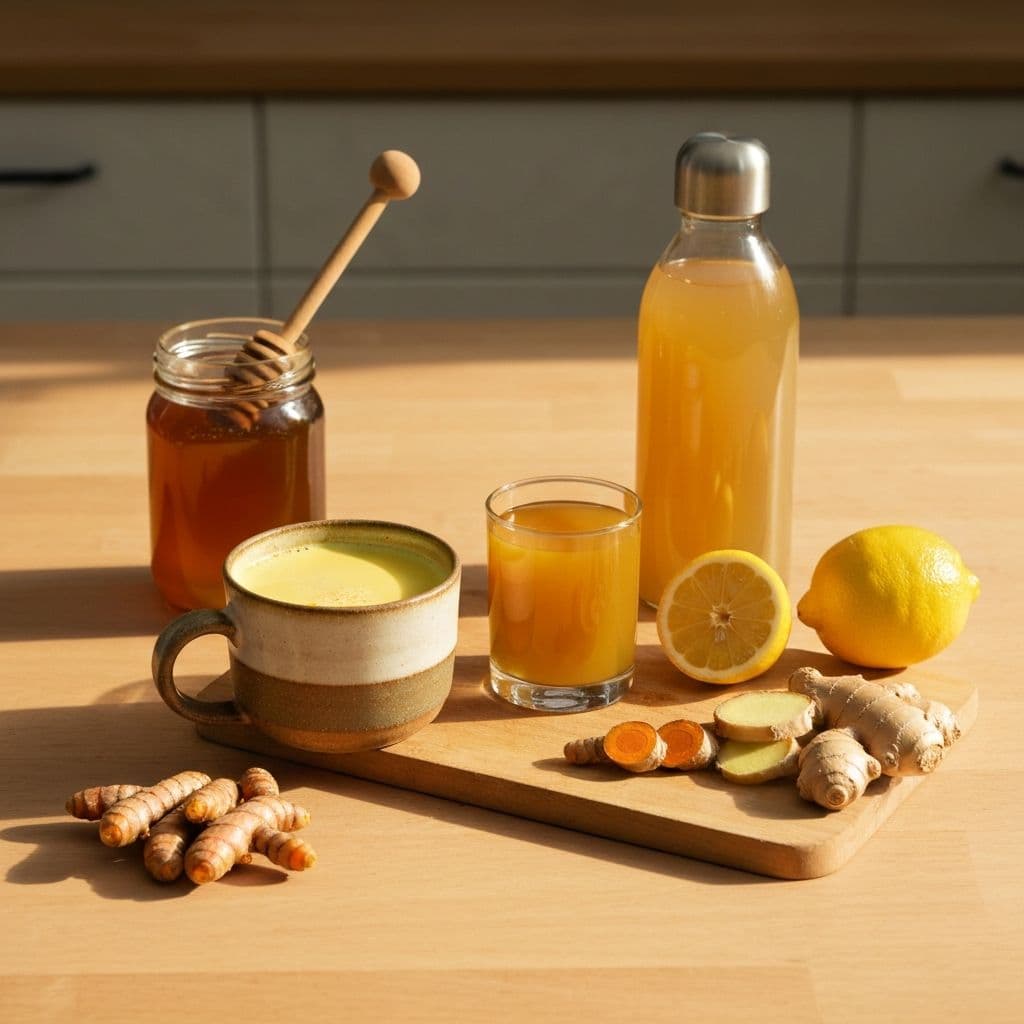 5 Immunity-Boosting Drinks You Can Make with Raw Honey and Turmeric